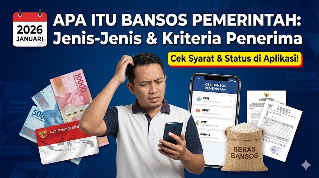Apa Itu Bansos Pemerintah: Jenis-Jenis dan Kriteria Penerima Tahun 2026
