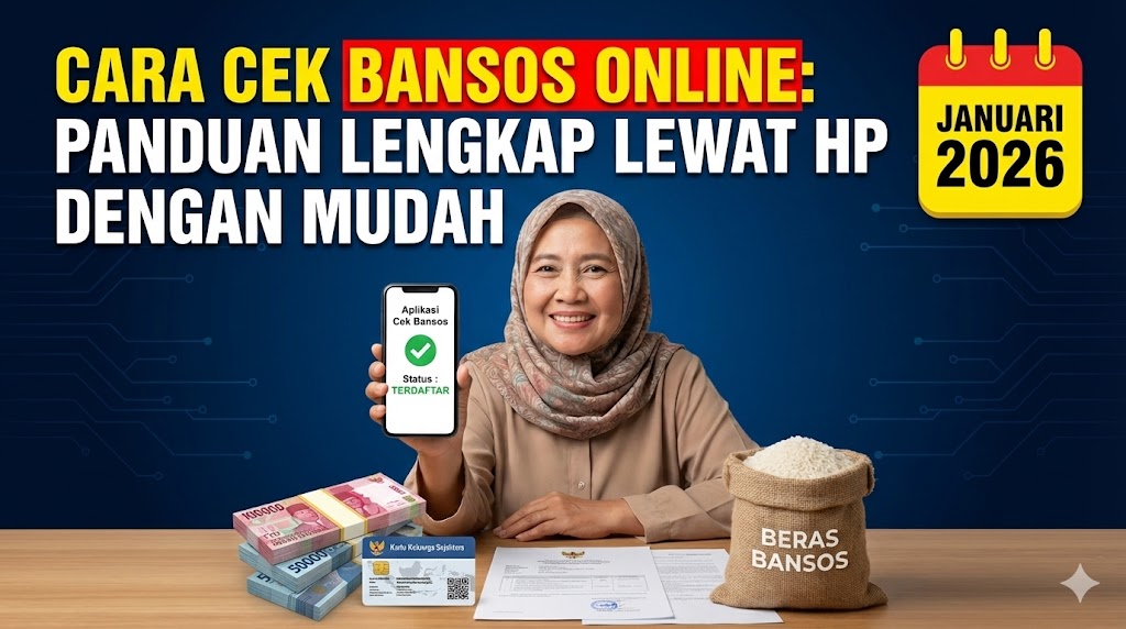 Cara Cek Bansos Online Januari 2026: Panduan Lengkap Lewat HP dengan Mudah
