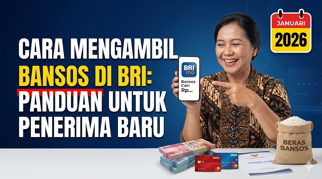 Cara Mengambil Bansos di BRI Januari 2026: Panduan Lengkap untuk Penerima Baru