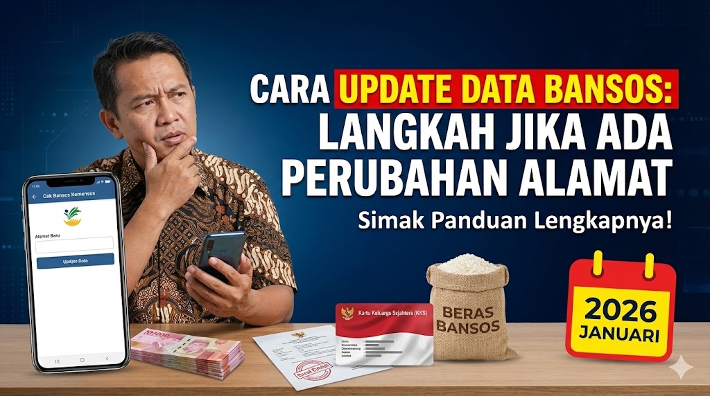 Cara Update Data Bansos Januari 2026: Langkah Jika Ada Perubahan Alamat