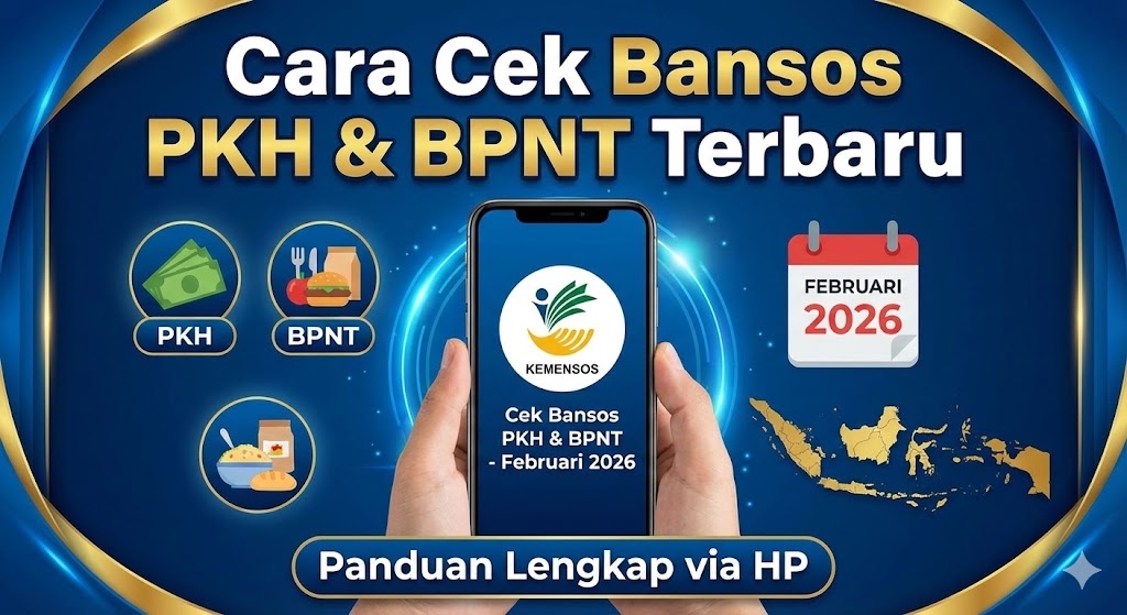 Cara Cek Bansos PKH dan BPNT Terbaru Februari 2026: Panduan Lengkap via HP
