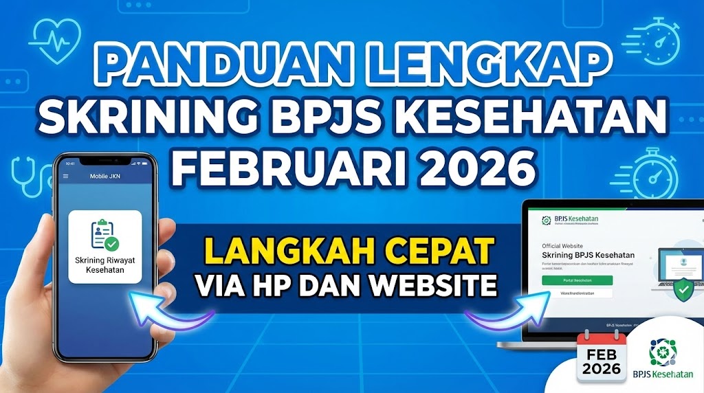 Panduan Lengkap Skrining BPJS Kesehatan Februari 2026: Langkah Cepat via HP dan Website