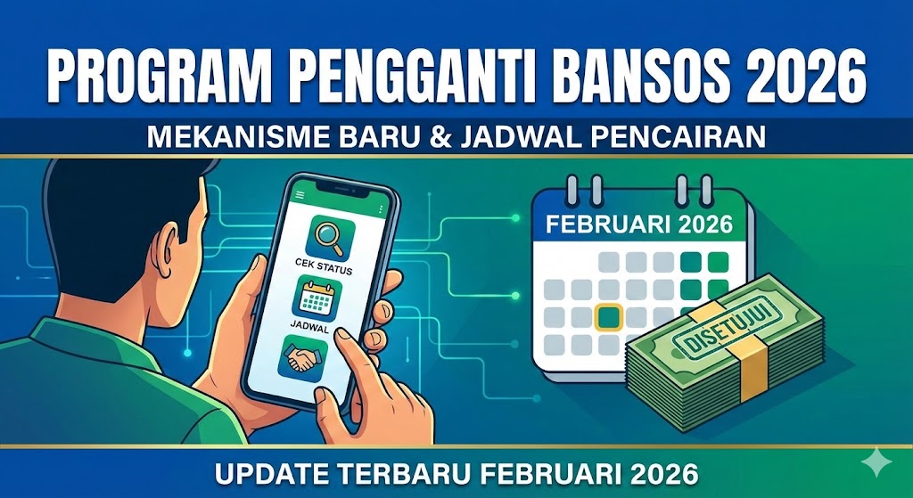 Program Pengganti Bansos 2026: Mekanisme Baru, Cara Cek Status, dan Jadwal Pencairan Terbaru Februari 2026