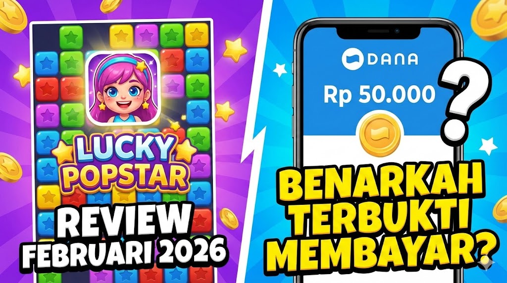 Review Lucky Popstar Februari 2026: Game Penghasil Saldo DANA yang Terbukti Membayar, Benarkah?