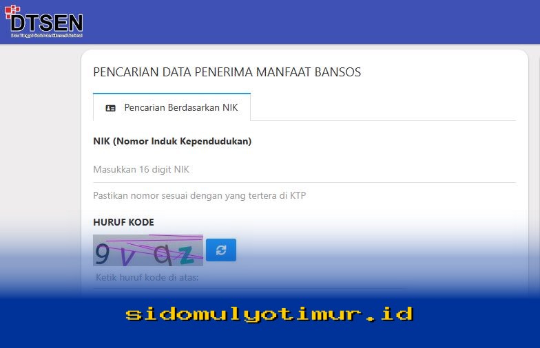 Cara Mudah Cek Bansos dan Desil DTSEN dengan NIK Anda!