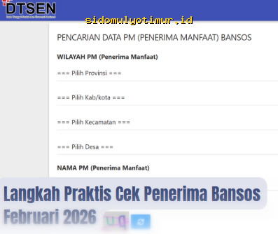 Cara Mudah Cek Penerima Bansos Februari 2026 Secara Online