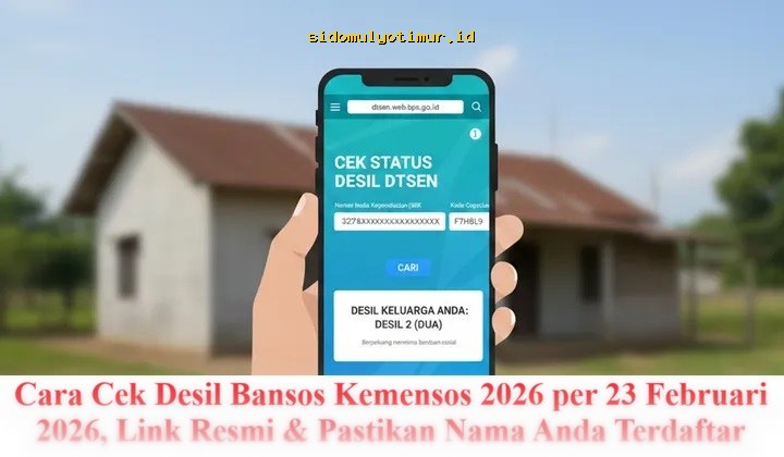 Cek Desil Bansos Kemensos 2026: Pastikan Nama Anda Terdaftar di Link Resmi per 23 Februari 2026!