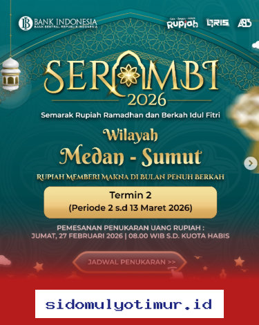 Jadwal Penukaran Uang Ramadhan 2026 di Medan Resmi Dibuka oleh BI, Simak Waktunya!