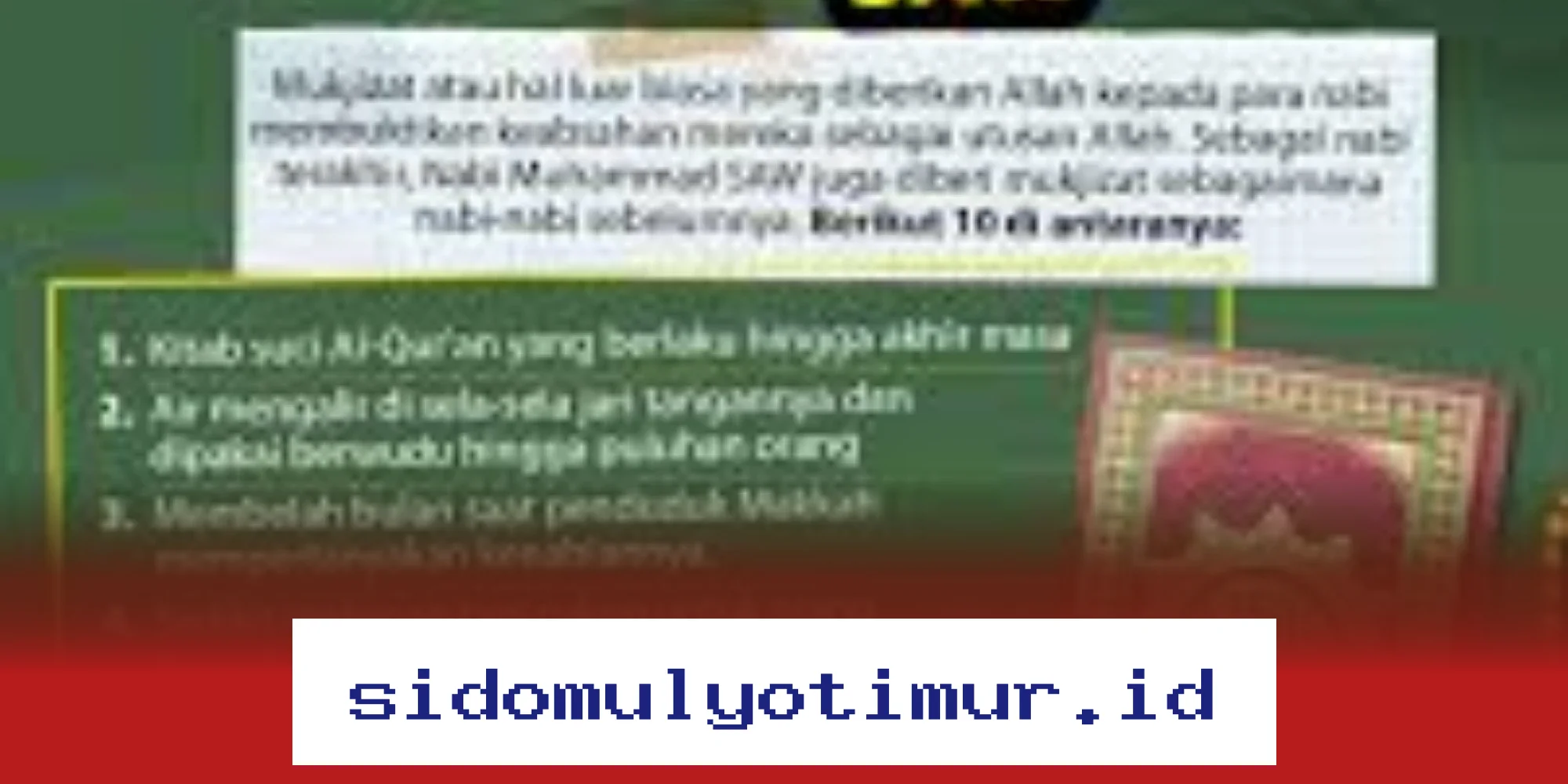 Keajaiban Nabi Muhammad Sallallahu’alaihi Wa Sallam yang Mengagumkan Dunia!