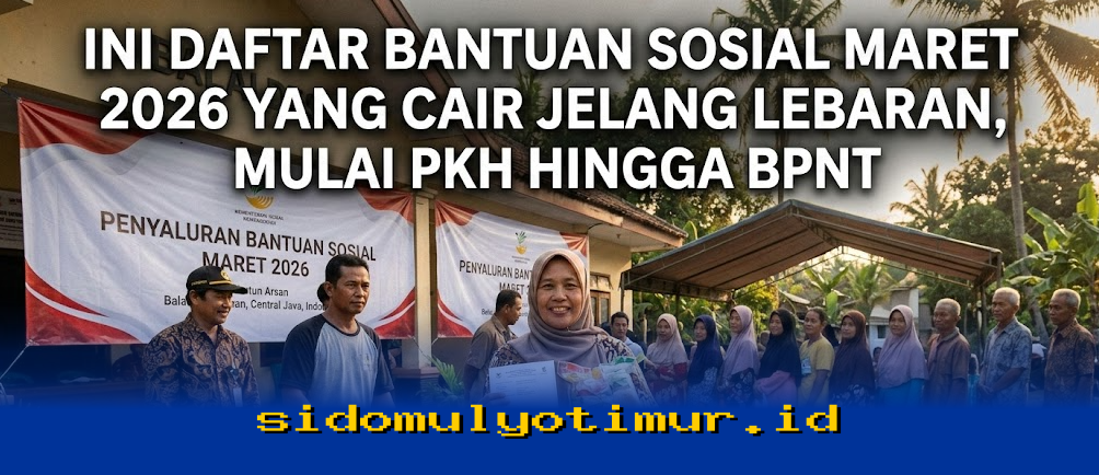 Bantuan Sosial Maret 2026 Cair Jelang Lebaran, Simak Daftar Lengkapnya!