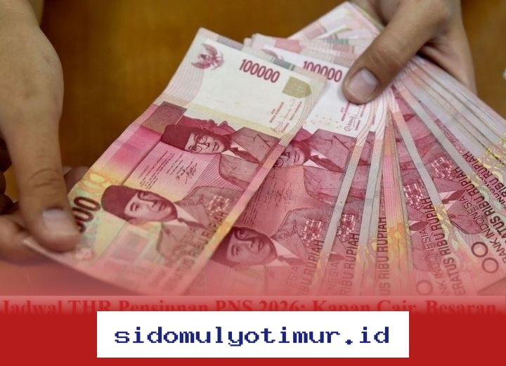 Kapan THR Pensiunan PNS 2026 Cair? Simak Besaran dan Cara Pencairannya yang Baru!