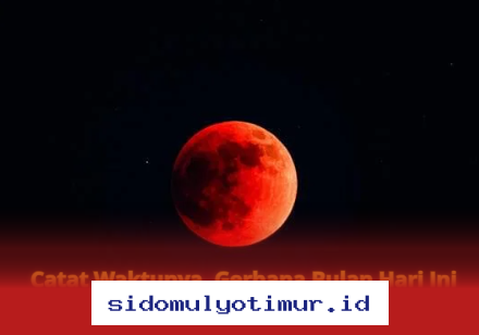 Waktunya Shalat Saat Gerhana Bulan Malam Ini, Simak Panduannya!
